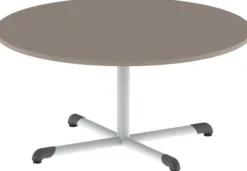 Table Bandana - Ø 120 cm - piétement central époxy - plateau antibruit stratifié - taille 3