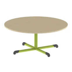 Table Bandana - Ø 120 cm - piétement central époxy - plateau stratifié - taille 2