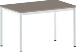 Table Bandana - 120 x 80 cm - 4 pieds époxy - plateau stratifié - taille 6