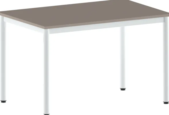 Table Bandana - 120 x 80 cm - 4 pieds époxy - plateau stratifié - taille 6
