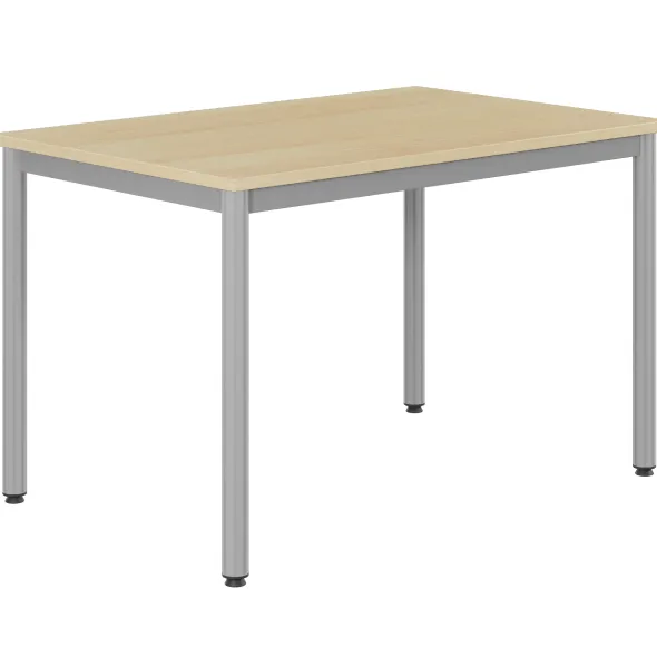 Table Bandana - 120 x 80 cm - 4 pieds époxy - plateau stratifié - taille 6