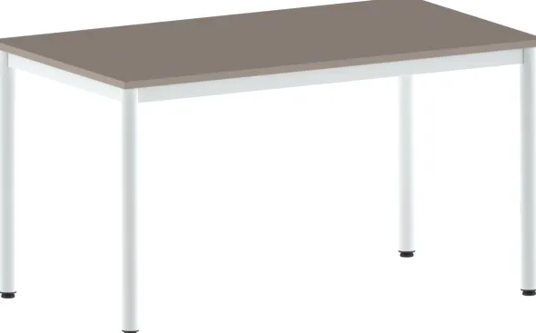 Table Bandana - 140 x 80 cm - 4 pieds époxy - plateau stratifié - taille 6