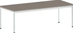 Table Bandana - 180 x 80 cm - 4 pieds époxy - plateau stratifié antibruit - taille 3