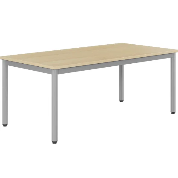 Table Bandana - 160 x 80 cm - 4 pieds époxy - plateau stratifié - taille 4