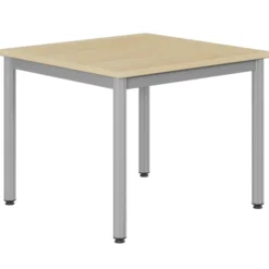 Table Bandana - 80 x 80 cm - 4 pieds époxy - plateau stratifié - taille 4