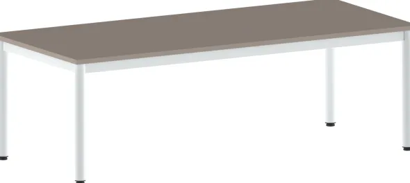 Table Bandana - 180 x 80 cm - 4 pieds époxy - plateau stratifié - taille 3