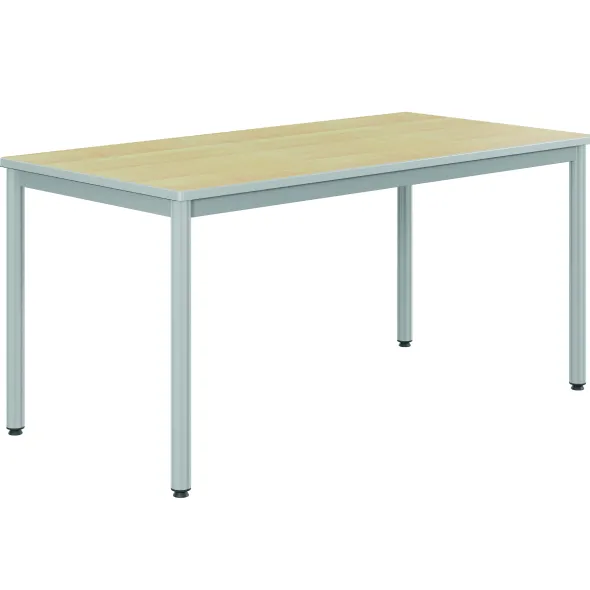 Table Bandana - 160 x 80 cm - 4 pieds époxy - plateau stratifié - chants surmoulés - taille 6