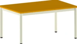 Table Bandana - 120 x 80 cm - 4 pieds époxy - plateau stratifié antibruit - taille 3