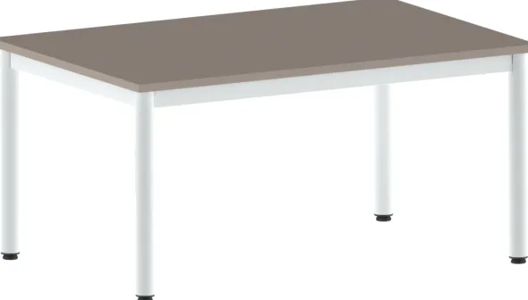 Table Bandana - 120 x 80 cm - 4 pieds époxy - plateau stratifié antibruit - taille 3