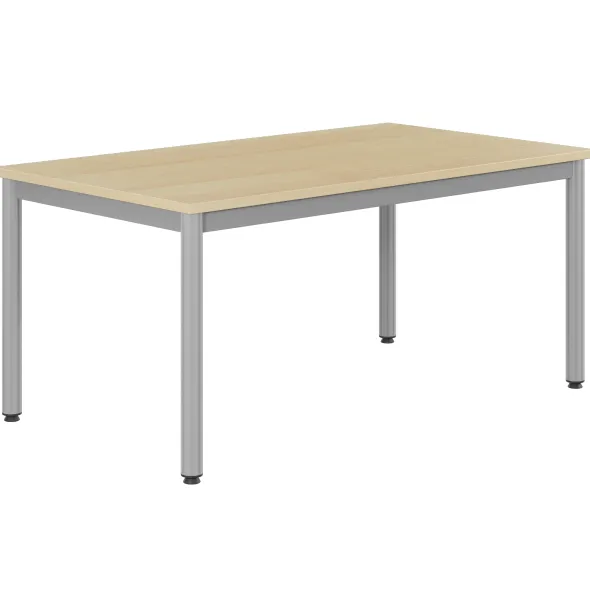 Table Bandana - 140 x 80 cm - 4 pieds époxy - plateau stratifié - taille 4