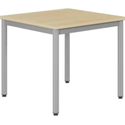 Table Bandana - 80 x 80 cm - 4 pieds époxy - plateau stratifié - taille 5