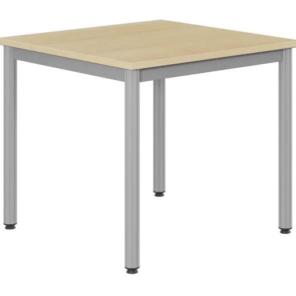 Table Bandana - 80 x 80 cm - 4 pieds époxy - plateau stratifié - taille 5