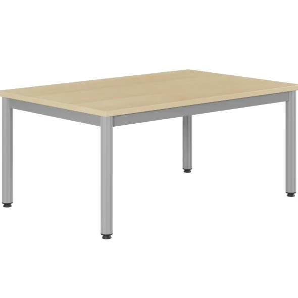 Table Bandana - 120 x 80 cm - 4 pieds époxy - plateau stratifié antibruit - taille 2