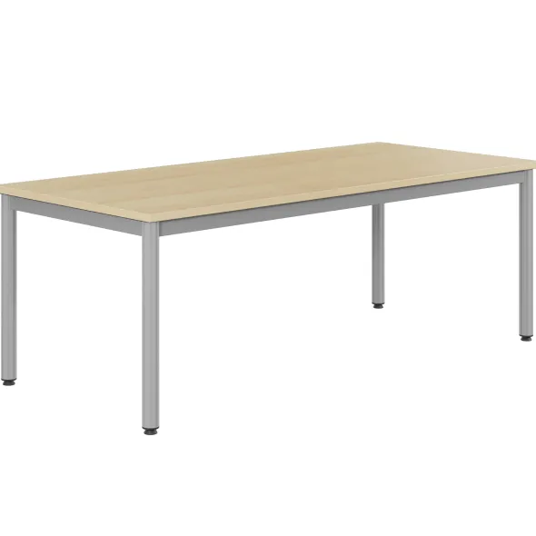 Table Bandana - 180 x 80 cm - 4 pieds époxy - plateau stratifié - taille 4