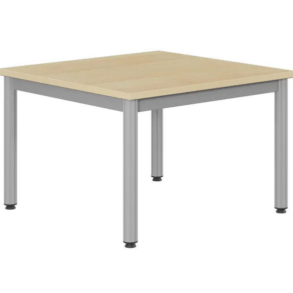 Table Bandana - 80 x 80 cm - 4 pieds époxy - plateau stratifié antibruit - taille 2