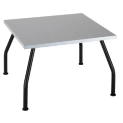Table basse carrée Yola - mélaminé - l. 60 x h. 38 x pr. 60 cm