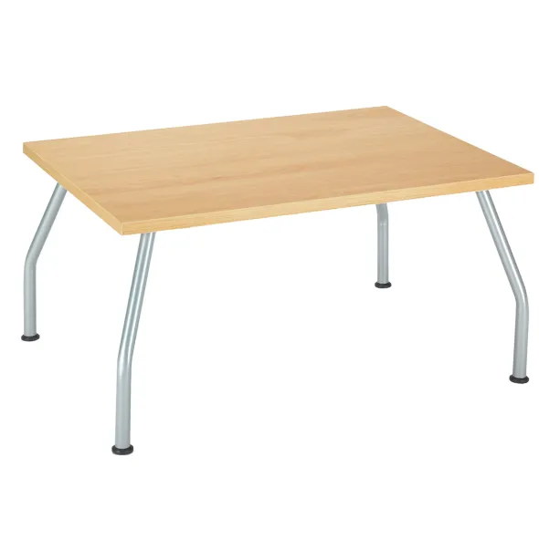 Table basse rectangulaire Yola - mélaminé - l. 80 x h. 38 x pr. 60 cm