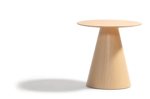 Table basse ronde Jackless - laque - Ø 52 x h. 52 cm