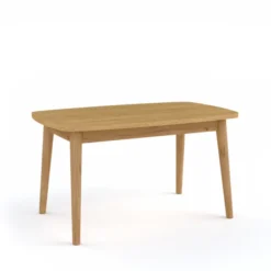 Table basse Sego - l. 86 x h. 47 x pr. 51 cm - plateau stratifié hydrofuge - 4 pieds hêtre massif