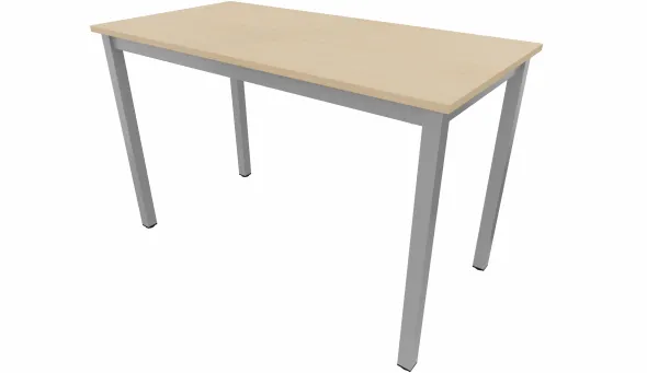 Table bureau rectangulaire - Square - l. 120 x pr. 60 cm
