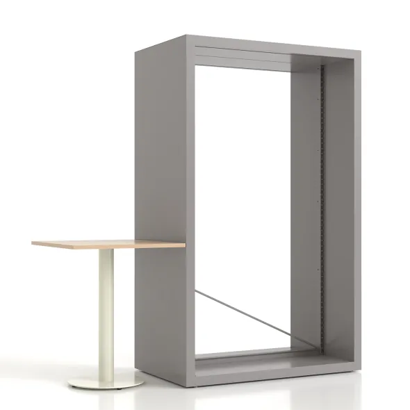 Table de bout de travée Nova - se positionne sur rayonnage double face