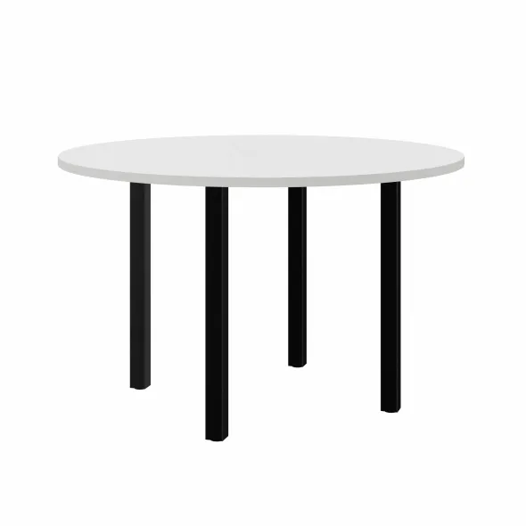 Table de réunion ronde 4 places Arial - Ø 120 cm - 4 pieds