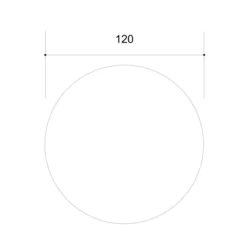 Table de réunion ronde 4 places Arial - Ø 120 cm - 4 pieds