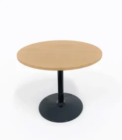 Table de réunion ronde 4 places Corial - Ø 100 cm - piétement central - délai court