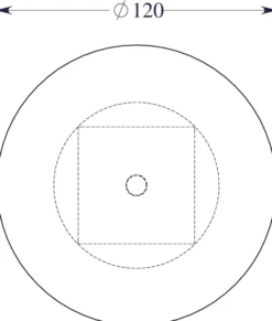 Table de réunion ronde 4 places Corial - Ø 120 cm - piétement central - délai court