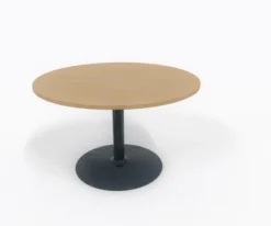 Table de réunion ronde 4 places Corial - Ø 120 cm - piétement central