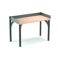 Table de tri 3 rebords antichute Trimod - 120 x 62 cm - 4 pieds fixes - prestation en option