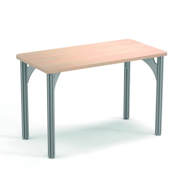 Table de tri Trimod - 120 x 62 cm - 4 pieds fixes - prestation en option