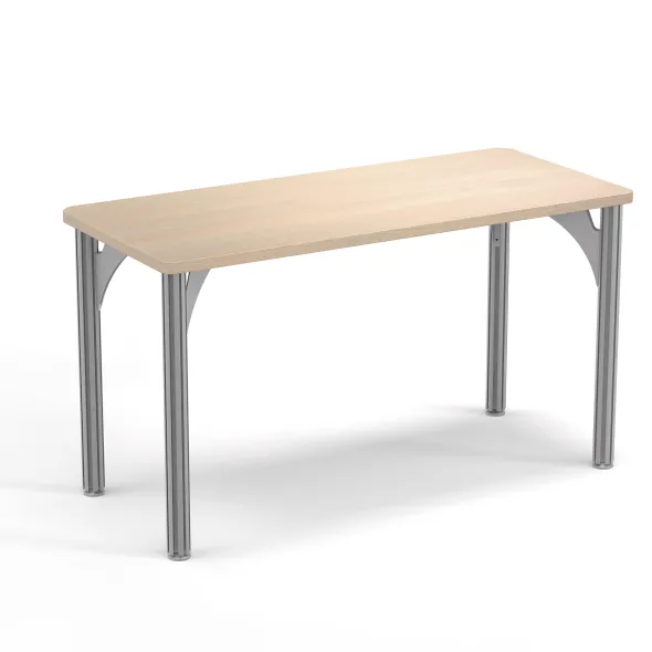 Table de tri Trimod - 140 x 62 cm - 4 pieds fixes - prestation en option