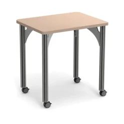 Table de tri Trimod - 80 x 62 cm - 4 pieds sur roulettes - prestation en option