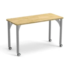 Table de tri Trimod - 140 x 62 cm - 4 pieds sur roulettes - prestation en option