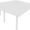 Table double pentagone Ogi A - 160 x 172 cm
