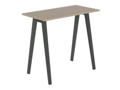Table haute B Free - 120 x 60 cm - piétement métallique