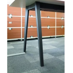 Table haute B Free - 200 x 80 cm - piétement métallique
