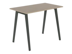Table haute B Free - 140 x 80 cm - piétement métallique