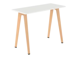 Table haute B Free - 140 x 60 cm - piétement bois