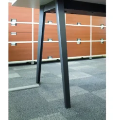 Table haute B Free - 180 x 80 cm - piétement métallique