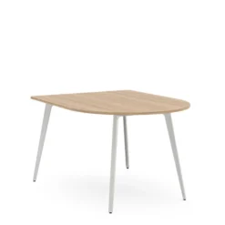 Table haute forme D 4/6 places Lares Media II - l. 140 x h. 105 x pr. 180 cm