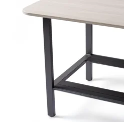 Table haute rectangulaire 8 places Workbench - l. 200 x pr. 120 cm