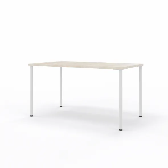 Table Hola 140 x 80 cm - 4 pieds finition époxy