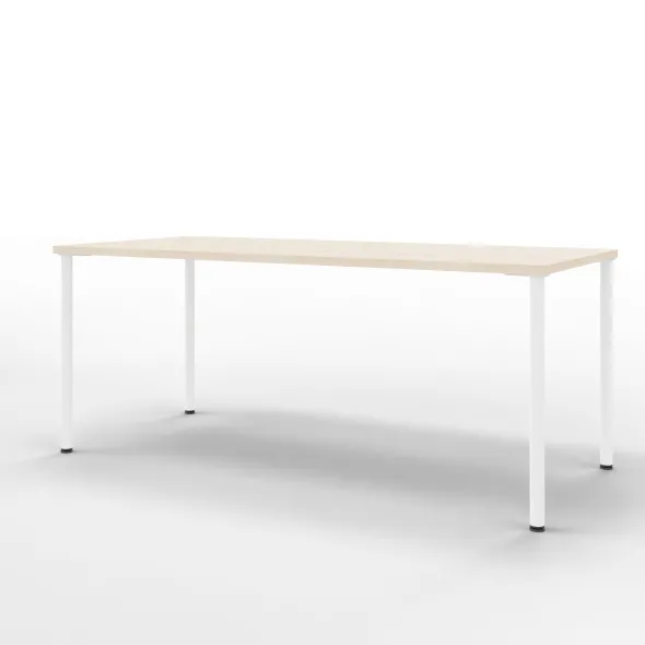Table Hola 180 x 80 cm - 4 pieds finition époxy