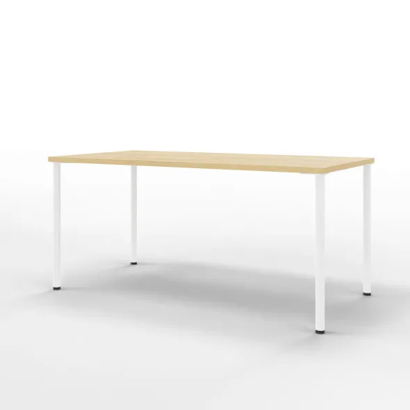 Table Hola 160 x 80 cm - 4 pieds finition époxy