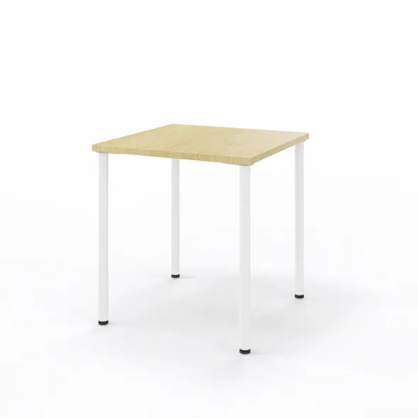 Table Hola 70 x 70 cm - 4 pieds - finition époxy