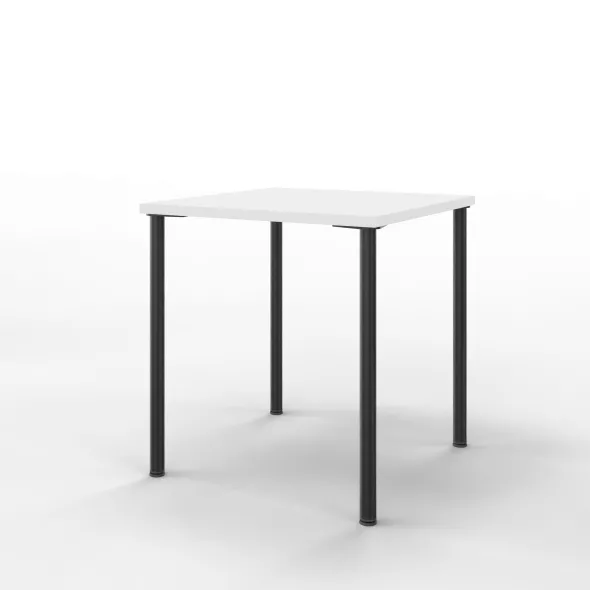 Table Hola 70 x 70 cm - 4 pieds - finition époxy