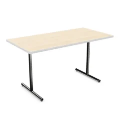 Table pliante Delgado 140 x 70 cm - piétement dégagement latéral