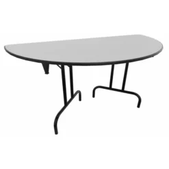 Table pliante demi-lune TPL - l. 160 cm - piétement époxy